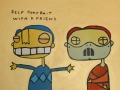 "Selfportrait whit a friend" - Francesco Diotallevi "Selfportrait whit a friend" - Francesco Diotallevi