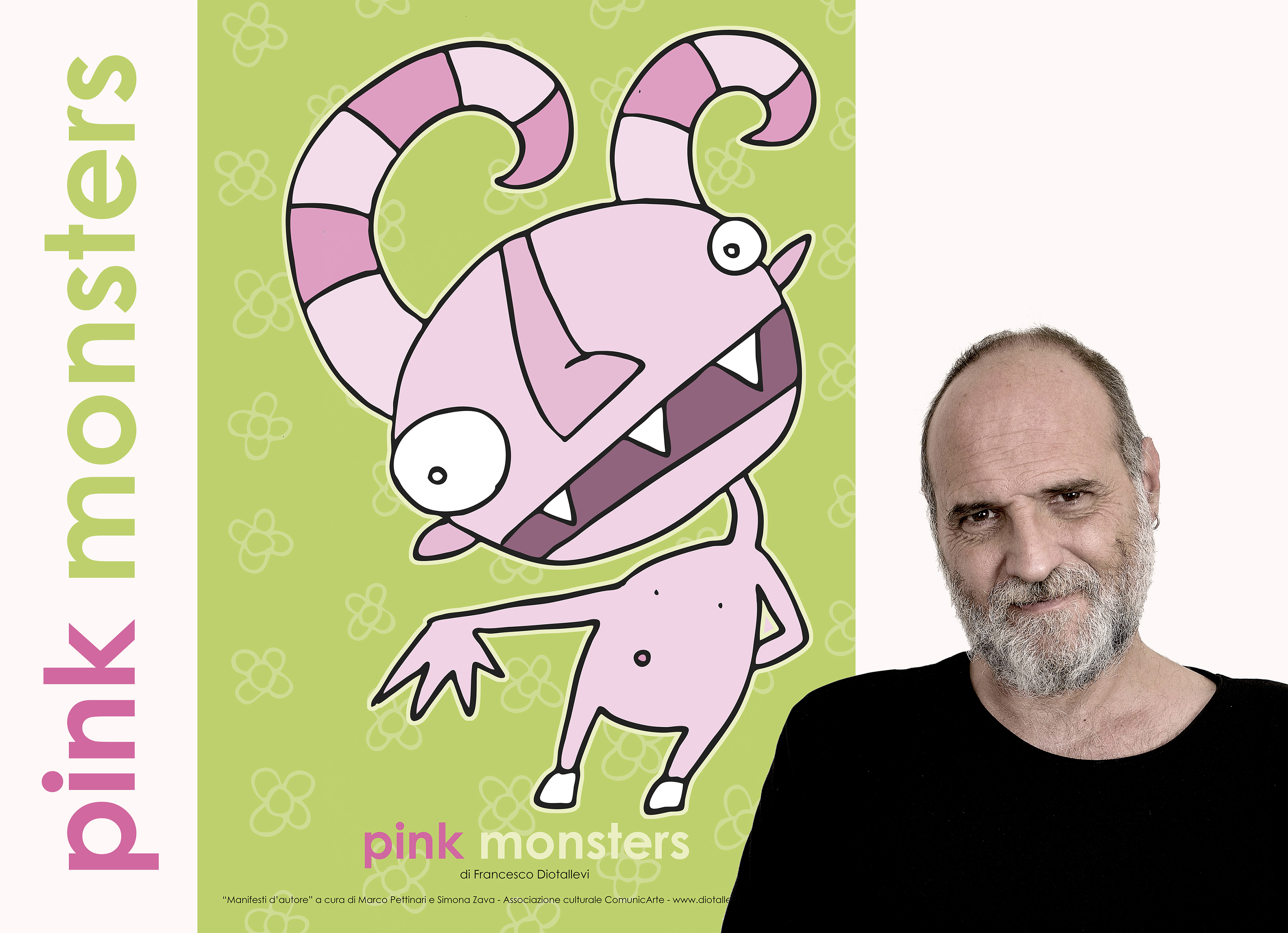 Francesco Diotallevi Pink Monsters