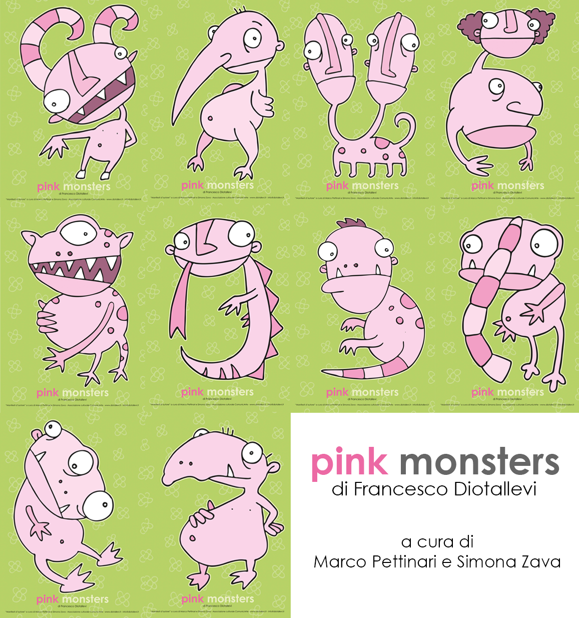 Pink Monsters di Francesco Diotallevi